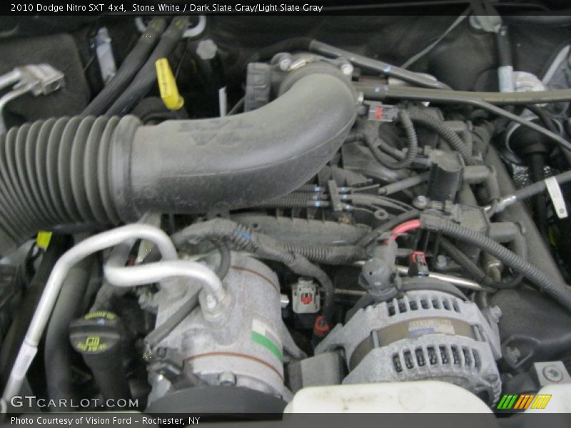 Stone White / Dark Slate Gray/Light Slate Gray 2010 Dodge Nitro SXT 4x4