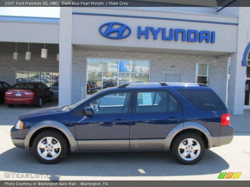 Dark Blue Pearl Metallic / Shale Grey 2007 Ford Freestyle SEL AWD