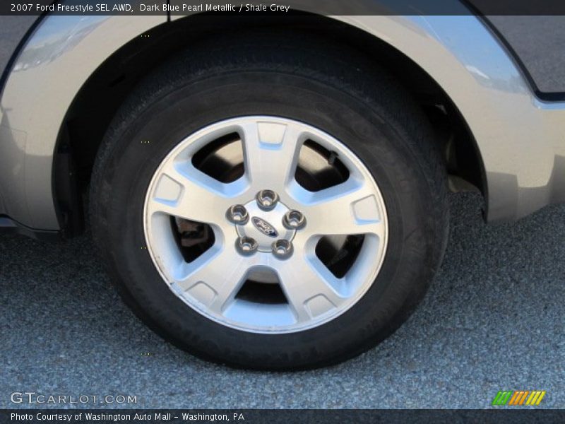 Dark Blue Pearl Metallic / Shale Grey 2007 Ford Freestyle SEL AWD