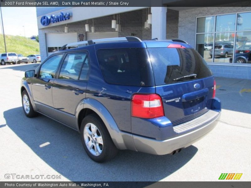 Dark Blue Pearl Metallic / Shale Grey 2007 Ford Freestyle SEL AWD