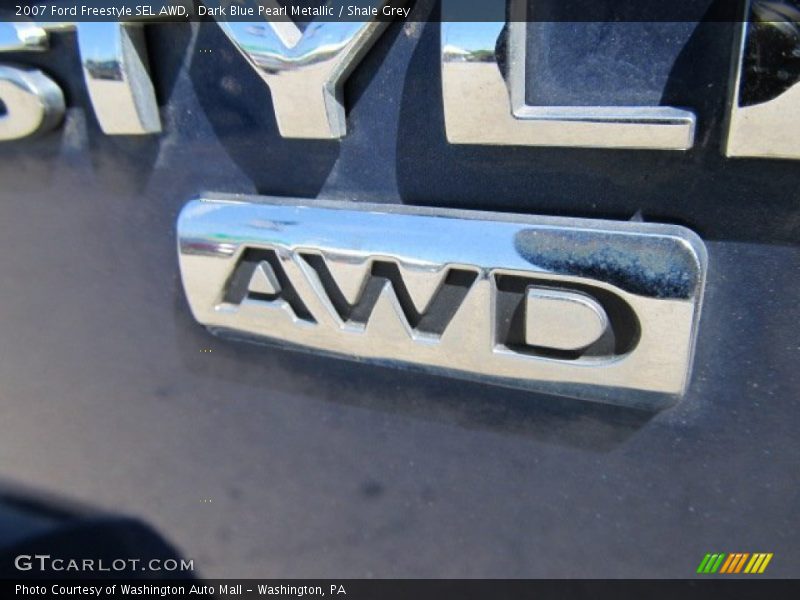 Dark Blue Pearl Metallic / Shale Grey 2007 Ford Freestyle SEL AWD