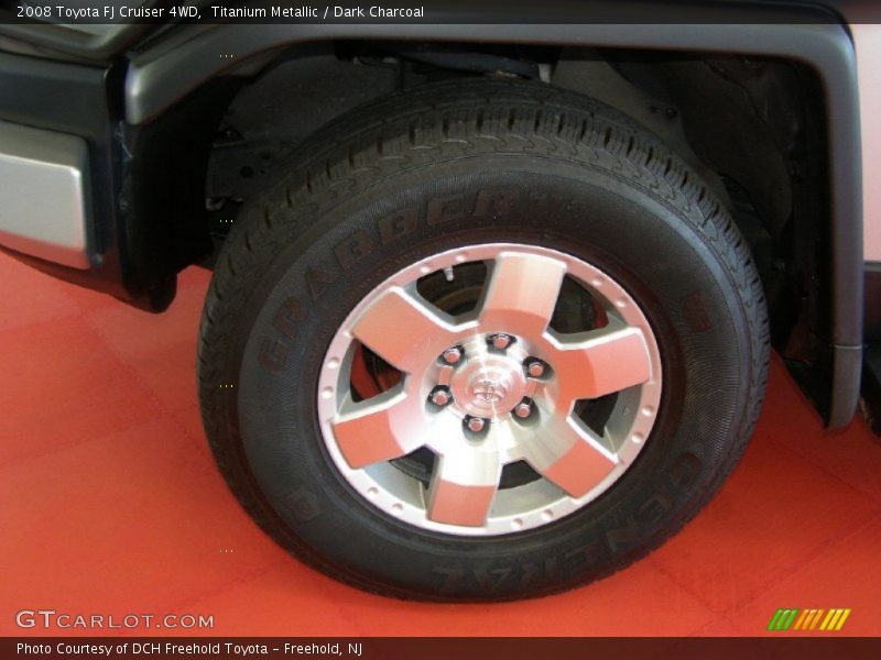 Titanium Metallic / Dark Charcoal 2008 Toyota FJ Cruiser 4WD
