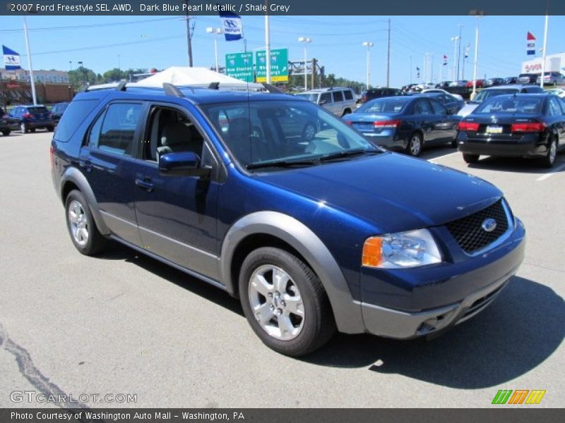 Dark Blue Pearl Metallic / Shale Grey 2007 Ford Freestyle SEL AWD
