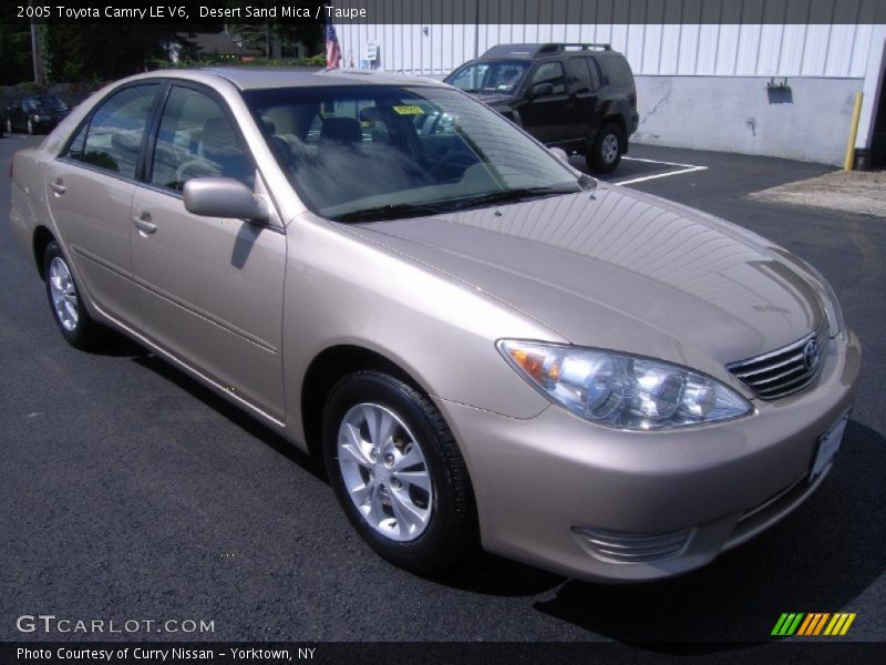 Desert Sand Mica / Taupe 2005 Toyota Camry LE V6