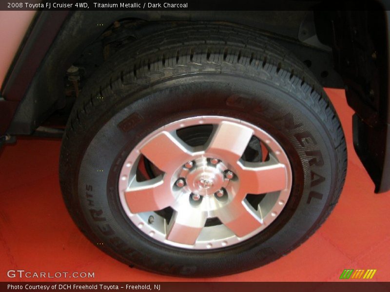 Titanium Metallic / Dark Charcoal 2008 Toyota FJ Cruiser 4WD