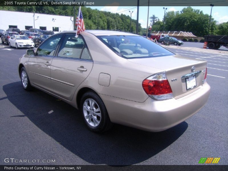 Desert Sand Mica / Taupe 2005 Toyota Camry LE V6