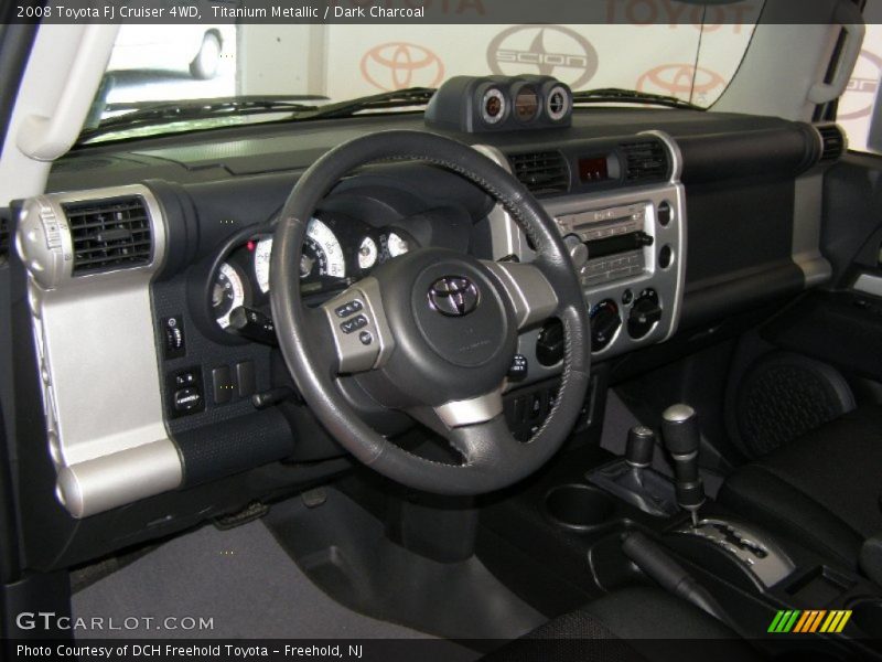 Titanium Metallic / Dark Charcoal 2008 Toyota FJ Cruiser 4WD