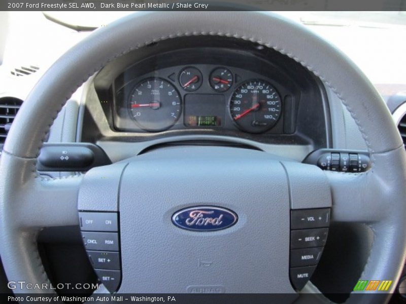 Dark Blue Pearl Metallic / Shale Grey 2007 Ford Freestyle SEL AWD