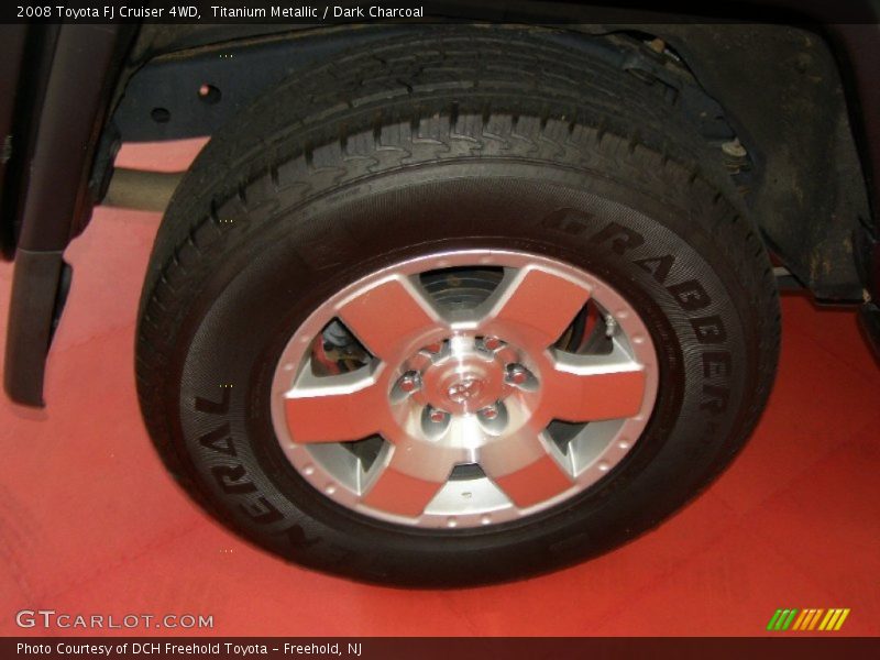 Titanium Metallic / Dark Charcoal 2008 Toyota FJ Cruiser 4WD