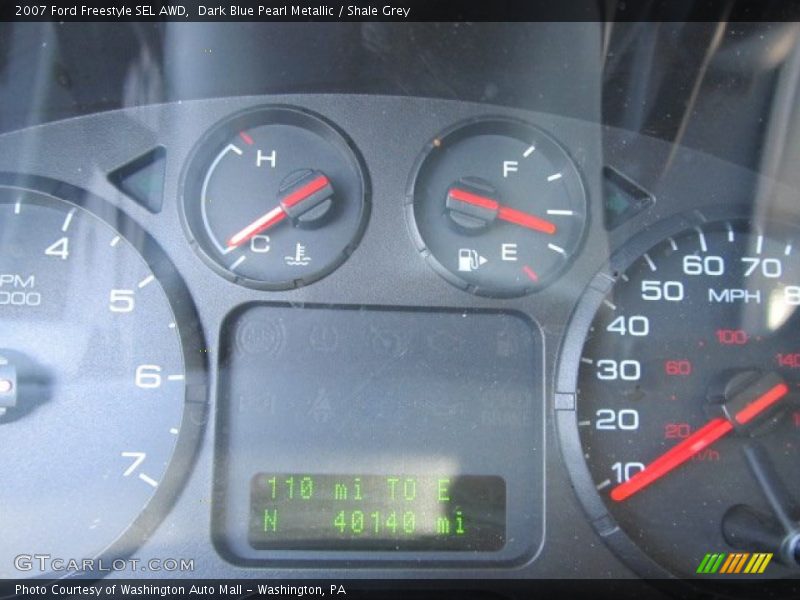 Dark Blue Pearl Metallic / Shale Grey 2007 Ford Freestyle SEL AWD