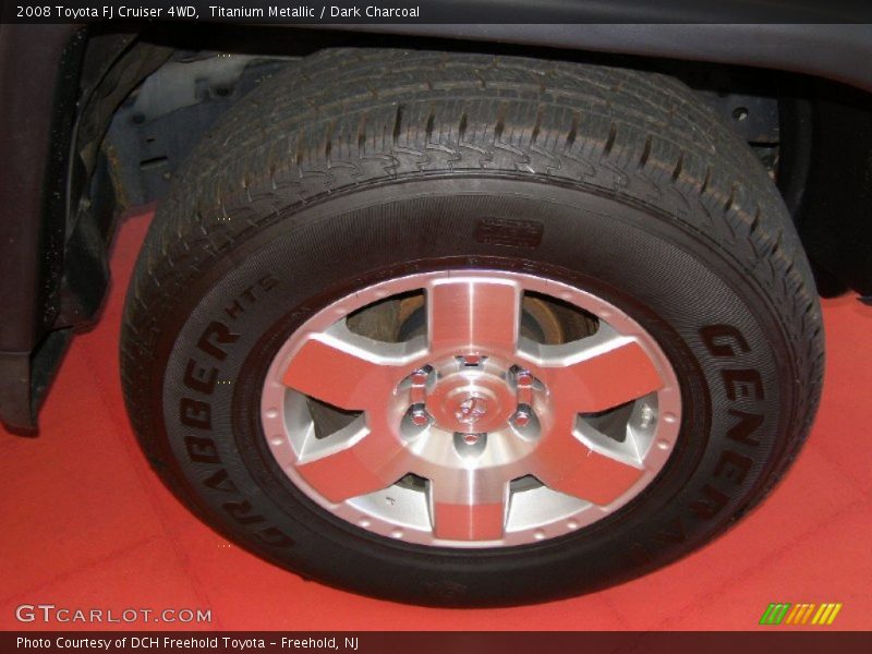 Titanium Metallic / Dark Charcoal 2008 Toyota FJ Cruiser 4WD