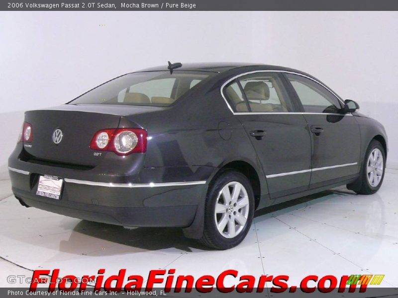 Mocha Brown / Pure Beige 2006 Volkswagen Passat 2.0T Sedan