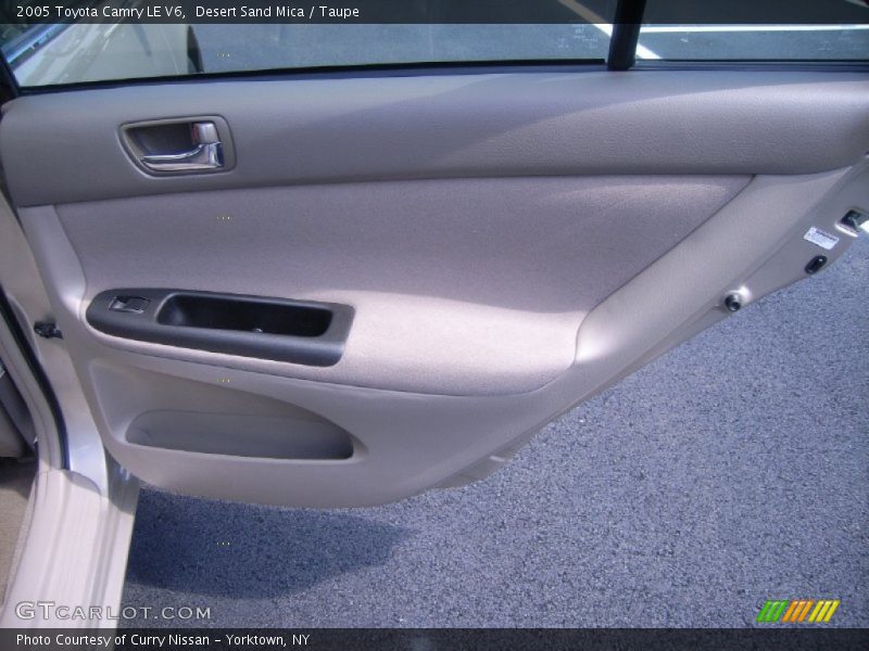 Door Panel of 2005 Camry LE V6