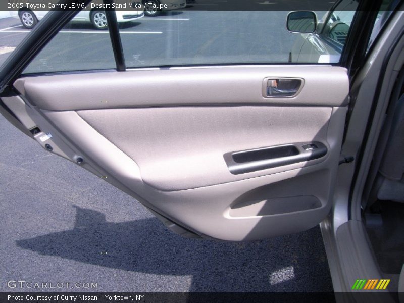 Door Panel of 2005 Camry LE V6