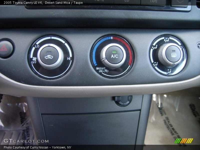Desert Sand Mica / Taupe 2005 Toyota Camry LE V6