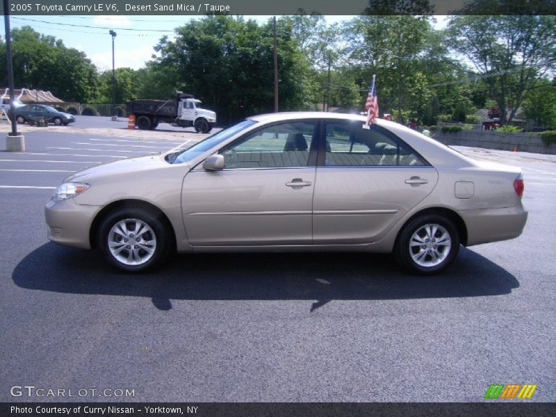 Desert Sand Mica / Taupe 2005 Toyota Camry LE V6