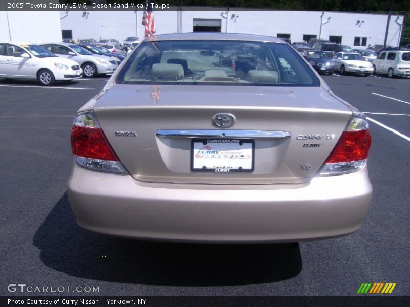 Desert Sand Mica / Taupe 2005 Toyota Camry LE V6