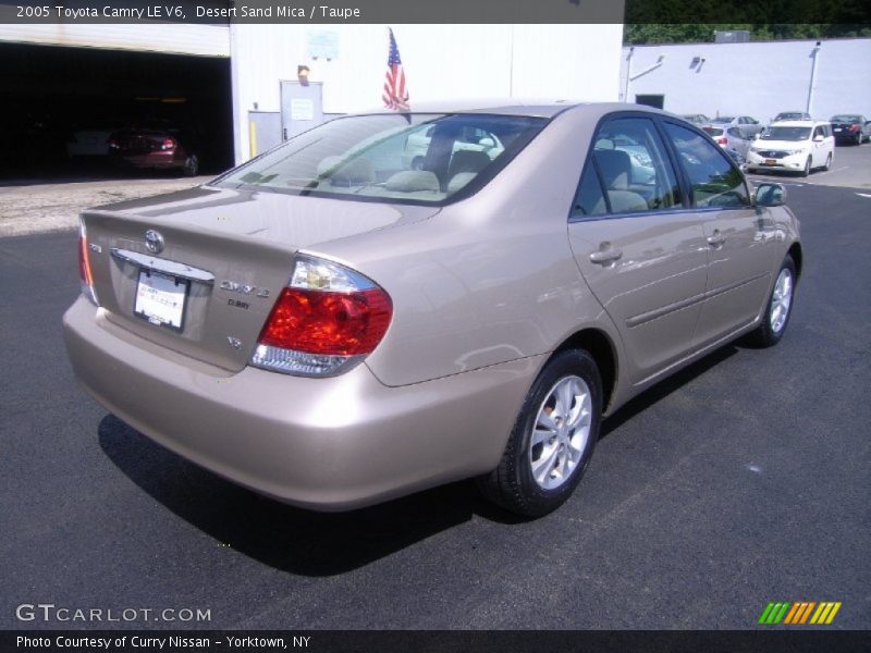 Desert Sand Mica / Taupe 2005 Toyota Camry LE V6