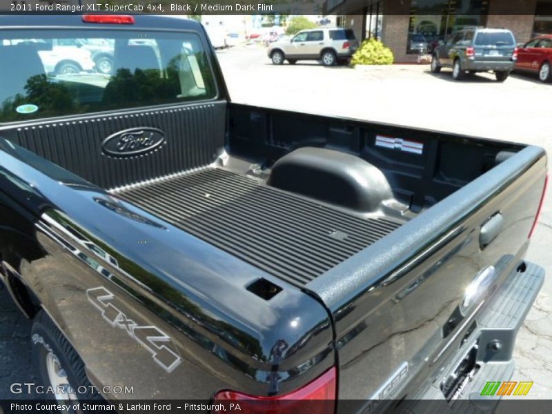 Black / Medium Dark Flint 2011 Ford Ranger XLT SuperCab 4x4