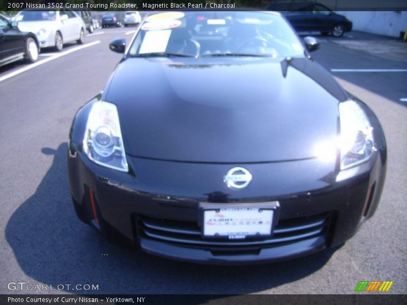 Magnetic Black Pearl / Charcoal 2007 Nissan 350Z Grand Touring Roadster