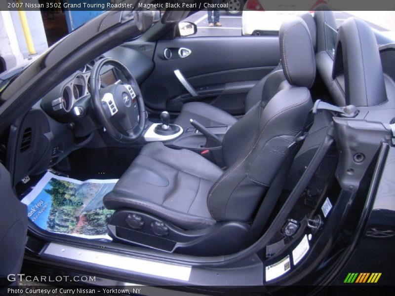 Magnetic Black Pearl / Charcoal 2007 Nissan 350Z Grand Touring Roadster