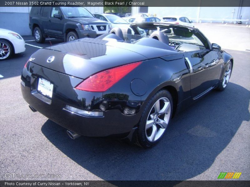 Magnetic Black Pearl / Charcoal 2007 Nissan 350Z Grand Touring Roadster