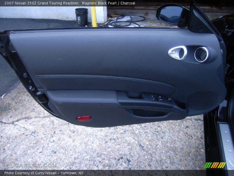 Magnetic Black Pearl / Charcoal 2007 Nissan 350Z Grand Touring Roadster