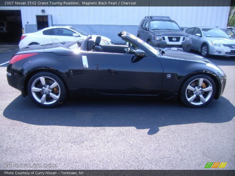 Magnetic Black Pearl / Charcoal 2007 Nissan 350Z Grand Touring Roadster