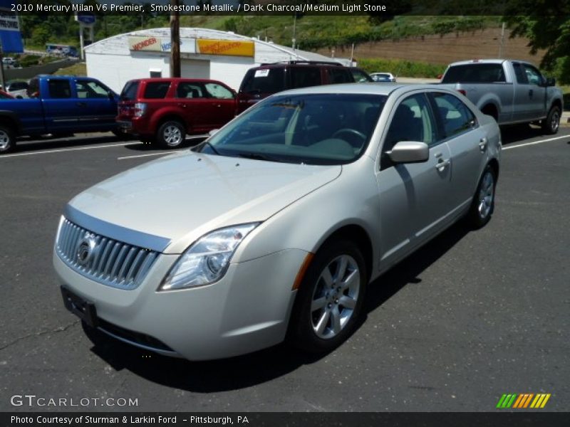 Smokestone Metallic / Dark Charcoal/Medium Light Stone 2010 Mercury Milan V6 Premier