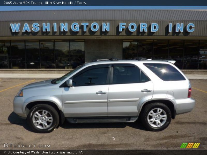 Billet Silver Metallic / Ebony 2005 Acura MDX Touring