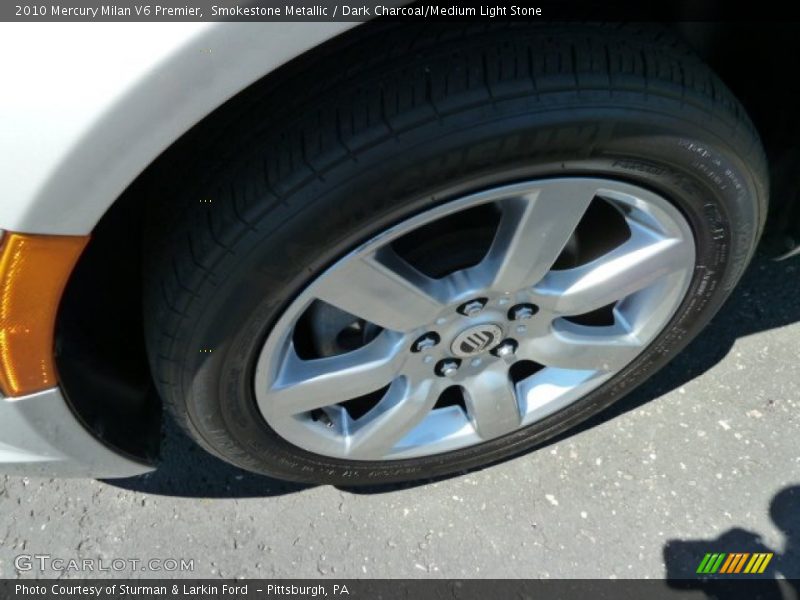 Smokestone Metallic / Dark Charcoal/Medium Light Stone 2010 Mercury Milan V6 Premier