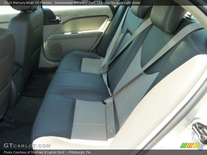Smokestone Metallic / Dark Charcoal/Medium Light Stone 2010 Mercury Milan V6 Premier