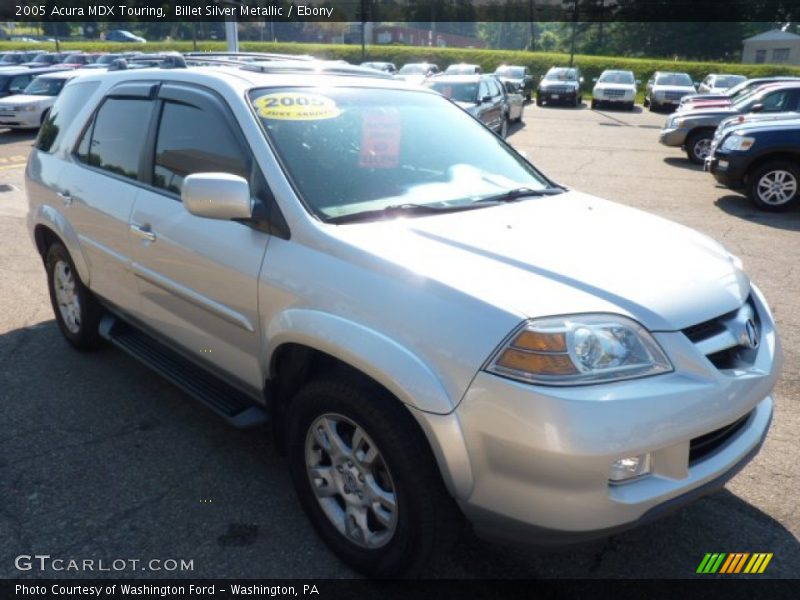 Billet Silver Metallic / Ebony 2005 Acura MDX Touring