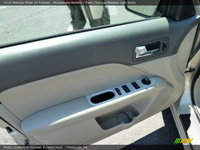 Smokestone Metallic / Dark Charcoal/Medium Light Stone 2010 Mercury Milan V6 Premier