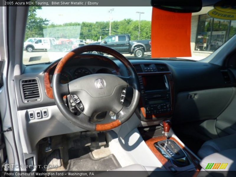 Billet Silver Metallic / Ebony 2005 Acura MDX Touring