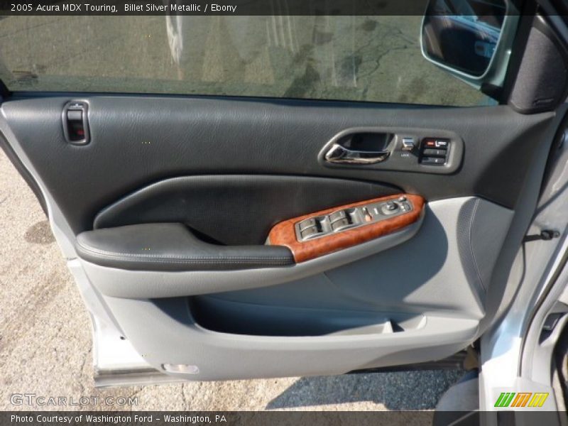 Billet Silver Metallic / Ebony 2005 Acura MDX Touring