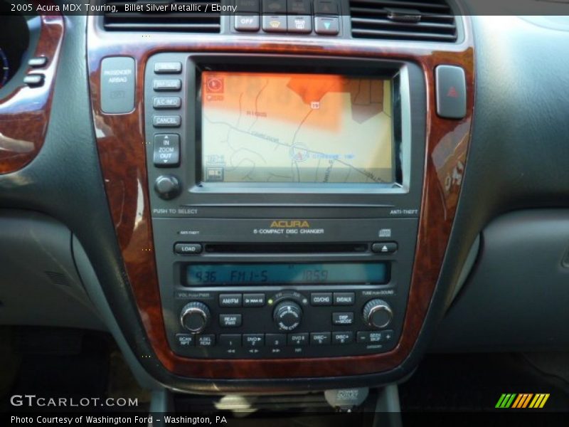 Billet Silver Metallic / Ebony 2005 Acura MDX Touring