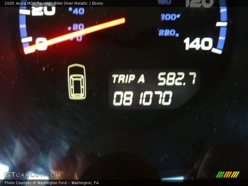 Billet Silver Metallic / Ebony 2005 Acura MDX Touring