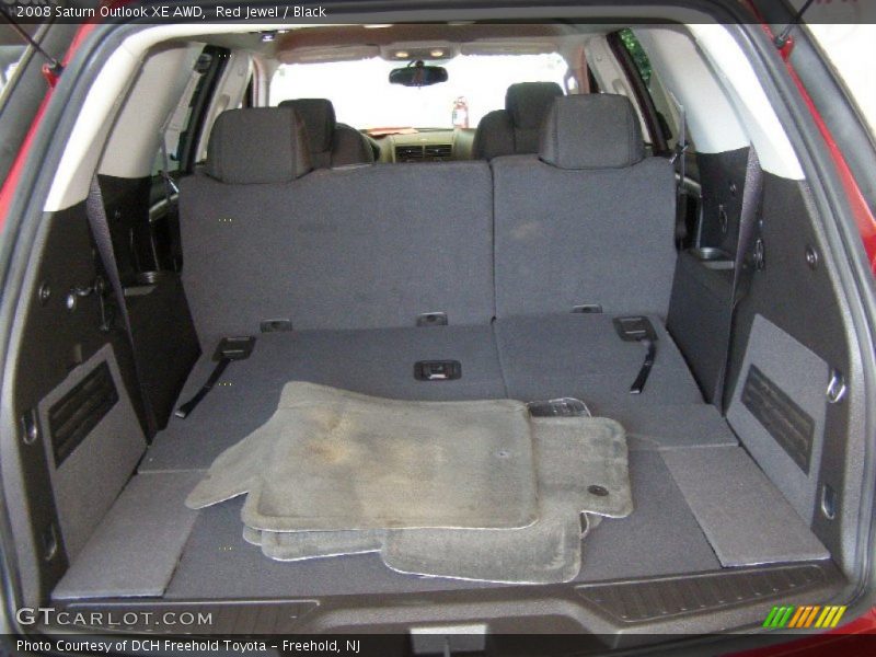 Red Jewel / Black 2008 Saturn Outlook XE AWD