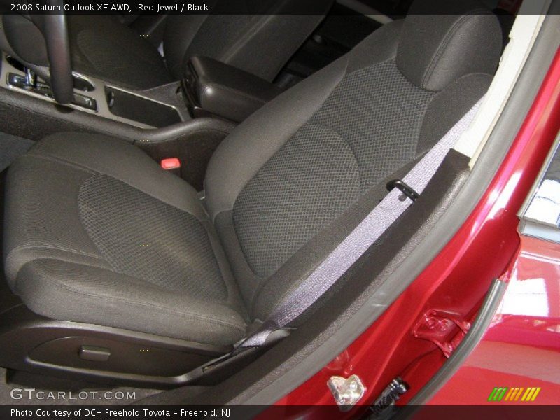 Red Jewel / Black 2008 Saturn Outlook XE AWD