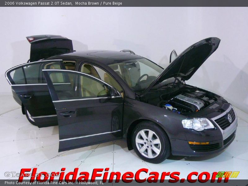 Mocha Brown / Pure Beige 2006 Volkswagen Passat 2.0T Sedan