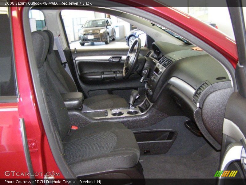 Red Jewel / Black 2008 Saturn Outlook XE AWD