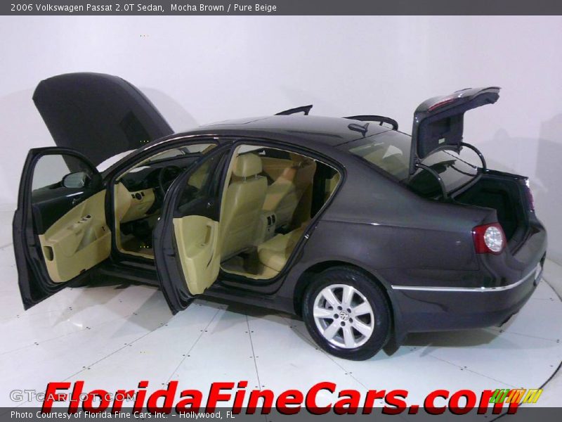 Mocha Brown / Pure Beige 2006 Volkswagen Passat 2.0T Sedan