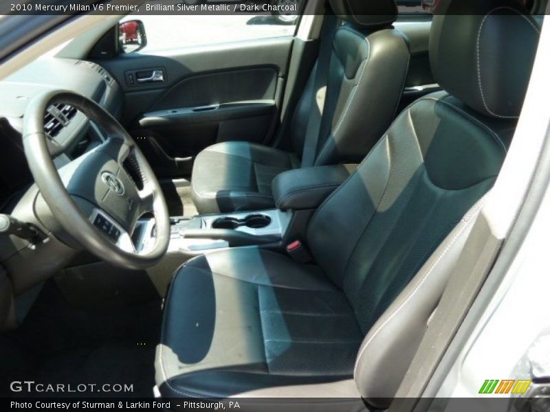 Brilliant Silver Metallic / Dark Charcoal 2010 Mercury Milan V6 Premier