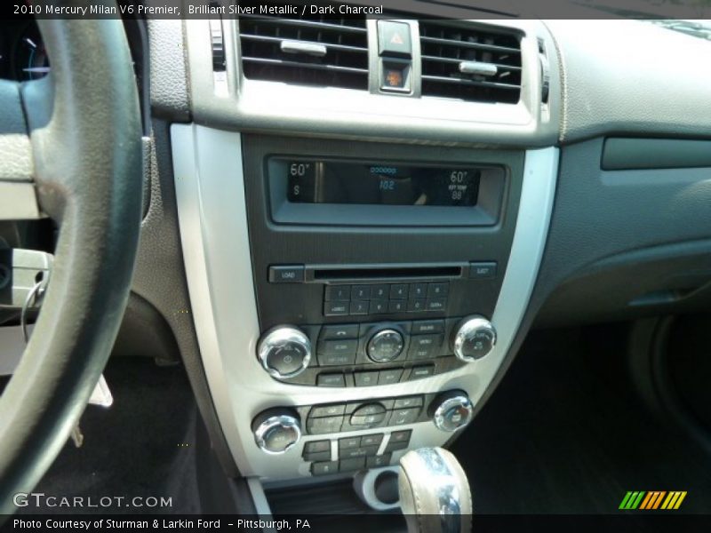 Brilliant Silver Metallic / Dark Charcoal 2010 Mercury Milan V6 Premier