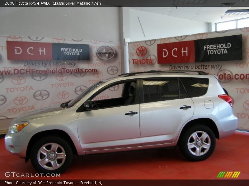 Classic Silver Metallic / Ash 2008 Toyota RAV4 4WD