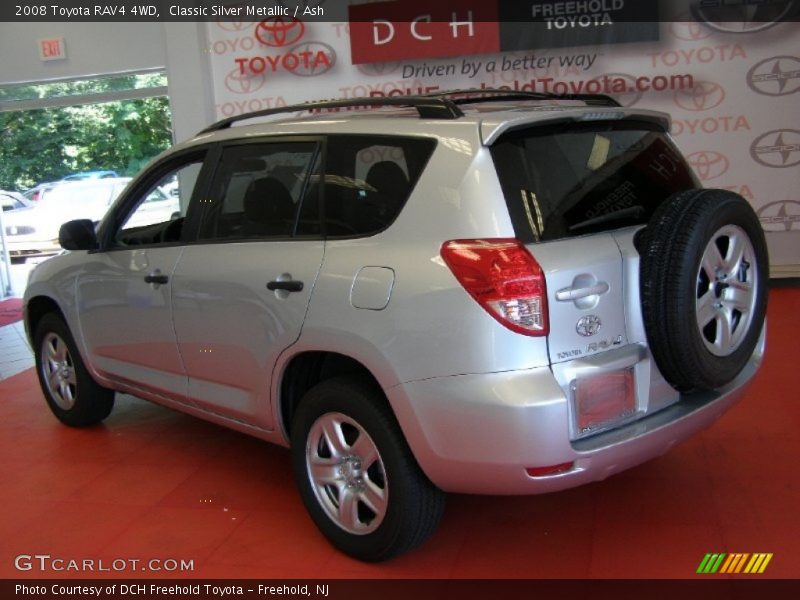 Classic Silver Metallic / Ash 2008 Toyota RAV4 4WD