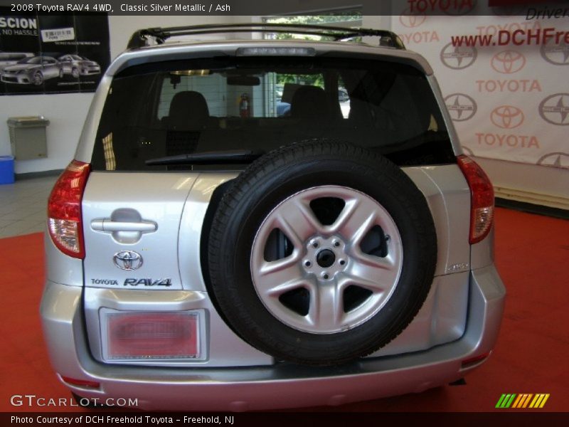 Classic Silver Metallic / Ash 2008 Toyota RAV4 4WD