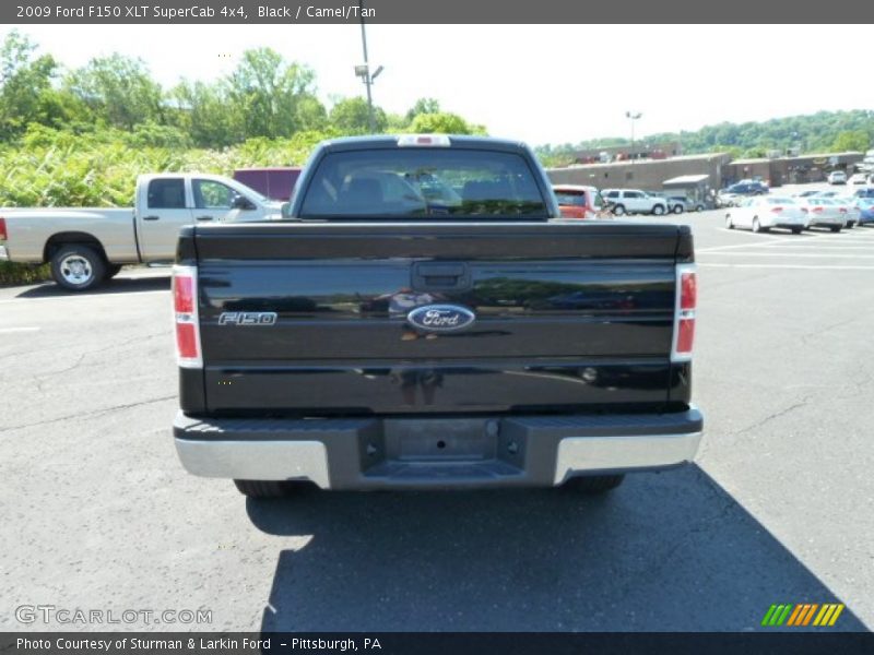 Black / Camel/Tan 2009 Ford F150 XLT SuperCab 4x4
