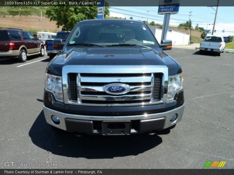 Black / Camel/Tan 2009 Ford F150 XLT SuperCab 4x4